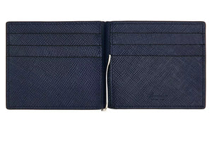 Portafoglio con Ferma Soldi Pineider - Essenziale BLU interno