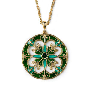 Collana Rosone Verde - 20000546