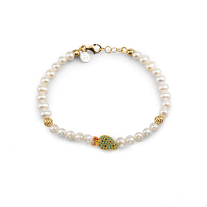 Bracciale Perle Pala di Fico Lapilli - 20001404