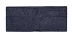 Portafoglio Pineider con 6 Scomparti - Essenziale BLU interno