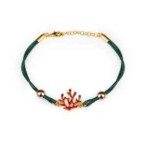 Bracciale Cordino - Corallo - 60000036