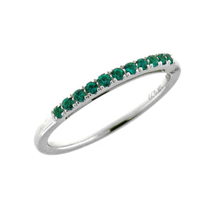 Anello Davite & Delucchi - Veretta Smeraldi - AA029918SM