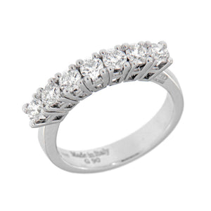 Anello Davite & Delucchi - Veretta 7 Diamanti da 0,90 ct