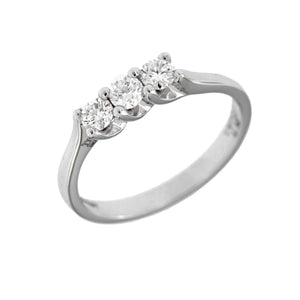 Anello Davite & Delucchi - Trilogy con Diamanti - AA02334260S