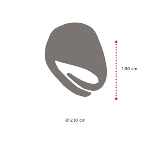 Anello Isola Bella - Trinacria Rotondo - misure