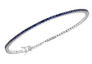 Bracciale Davite & Delucchi - Tennis di Zaffiri 1.70ct