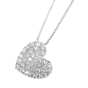 Collana Davite & Delucchi - Cuore con Diamanti - CLN011493