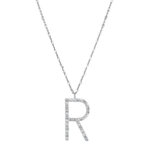 Collana Cubica - Lettera R - RZCU18