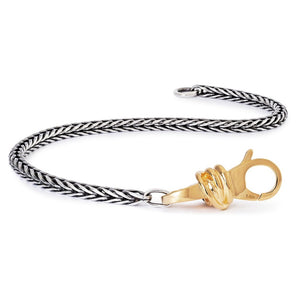 Bracciale Nodo della Fortuna, placcato oro