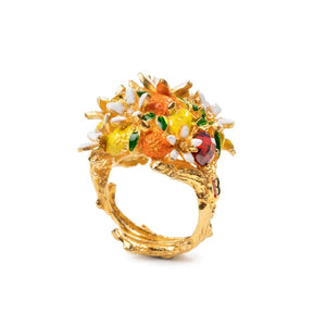 Anello Isola Bella - Loving Sicily - Fiori di Zagara