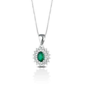Collana Crusado con Smeraldo - Sanremo