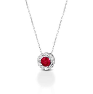 Collana Crusado con Rubino - Amalfi