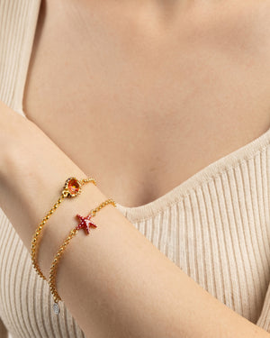 Bracciale Rolò Isola Bella - Stella Marina Smalti - indossato