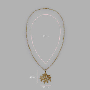 Collana Rami Di Corallo Gold - 60000236 misure