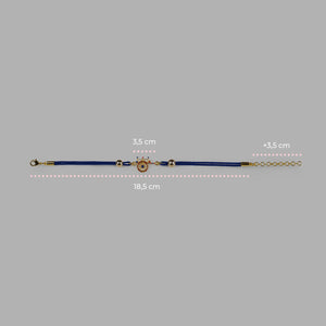 Bracciale Cordino - Carretto - 60000031 misure