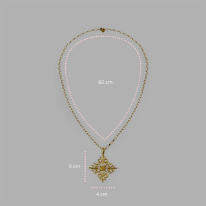 Collana Barocco Gold - 60000055 misure
