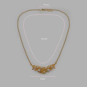 Mini Collier Gold Rami di Perle - 20001511 misure