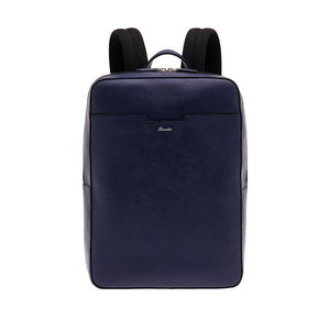 Zaino Slim Pineider in Pelle Blu - PBL005334