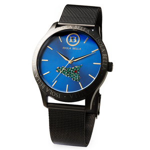 Orologio Isola Bella - Mini Sicilia Blu