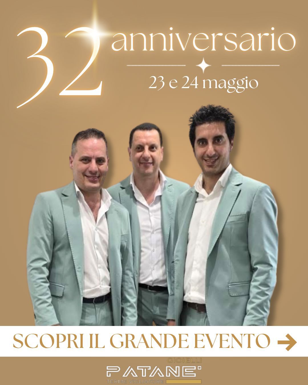 32° anniversario di Patanè Gioielli