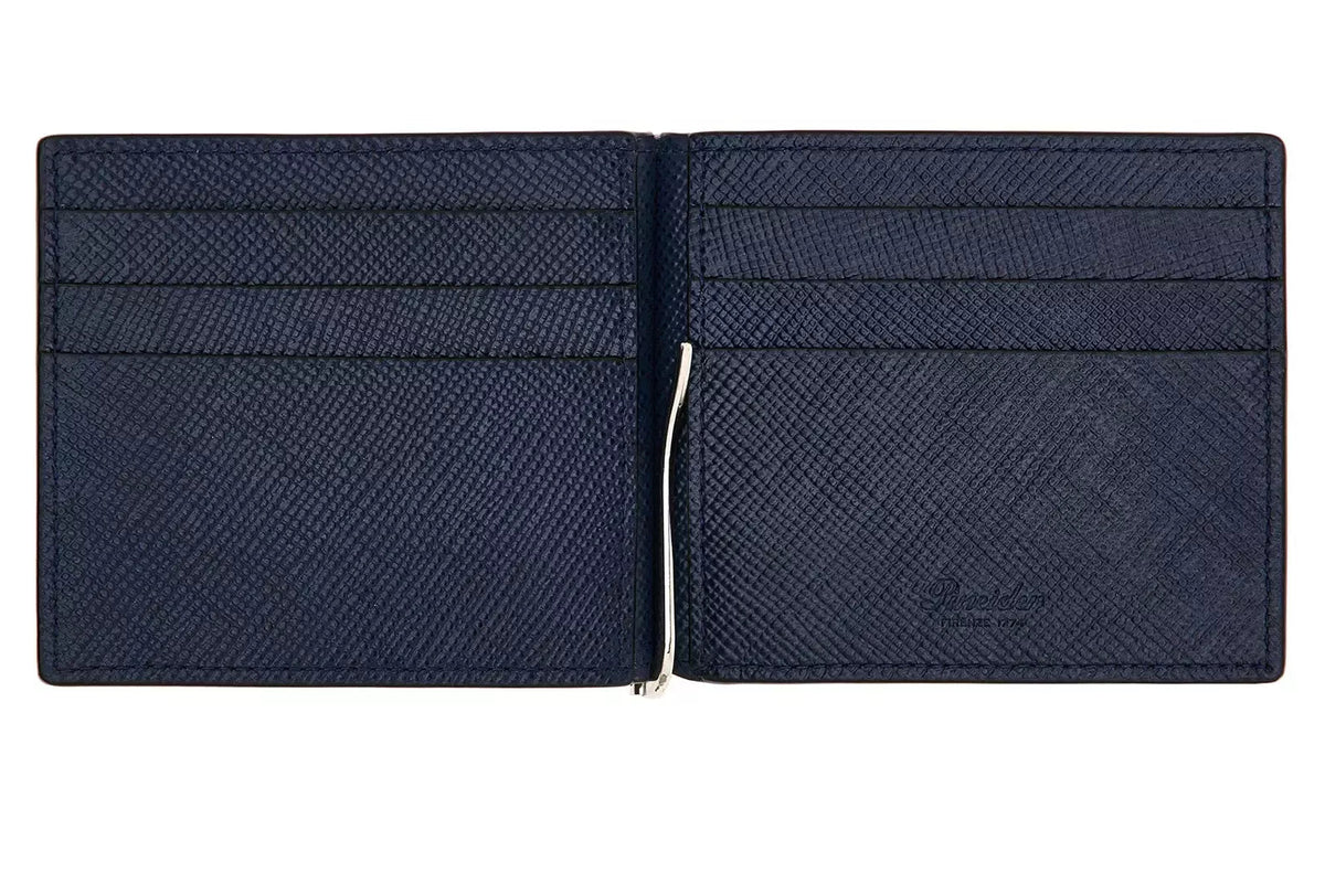Portafoglio con Ferma Soldi Pineider - Essenziale BLU interno