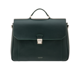 Cartella Pineider con Patta in Pelle Liscia - colore verde