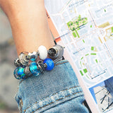 Tracce d'Argento, Turchese - TGLBE-10198 indossato