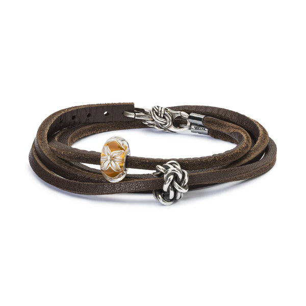 Bracciale Cuoio Marrone - Trollbeads