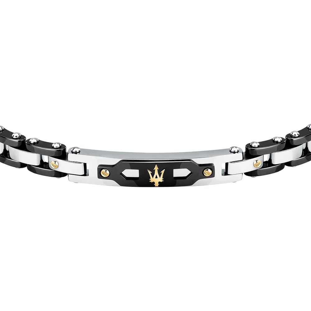 BRACCIALE MASERATI CERAMIC GOLD - JM424AXU01