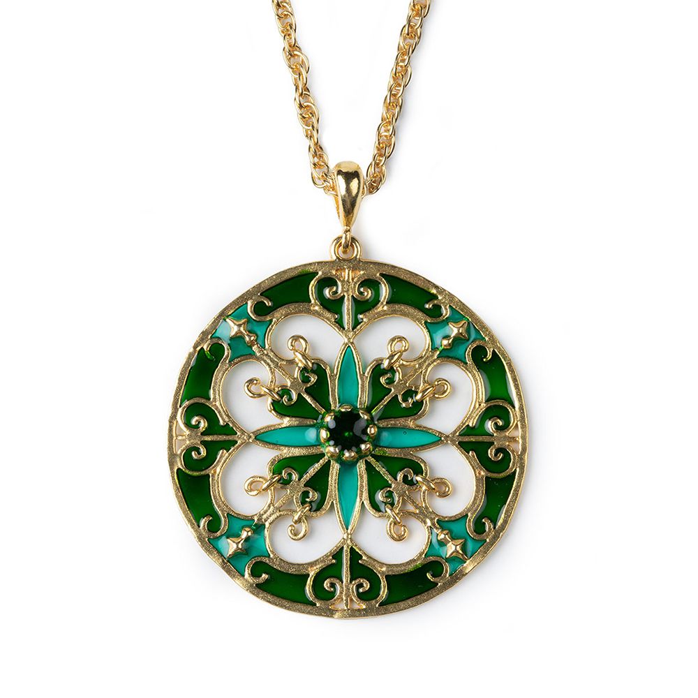 Collana Rosone Verde - 20000546