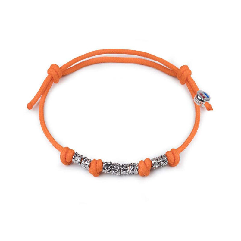 Bracciale Isola Bella - Cordino Arancio