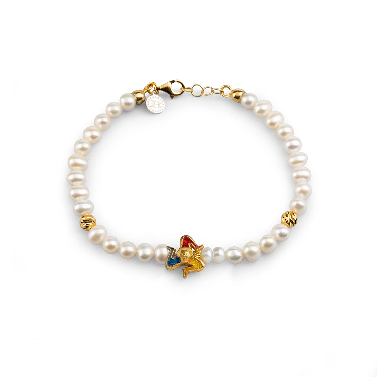 Bracciale Perle Mini Trinacria - 20001397