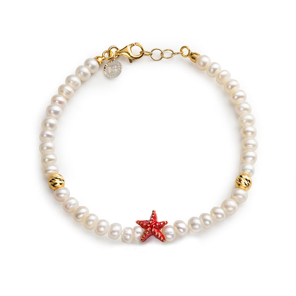 Bracciale Perle Mini Stella Marina