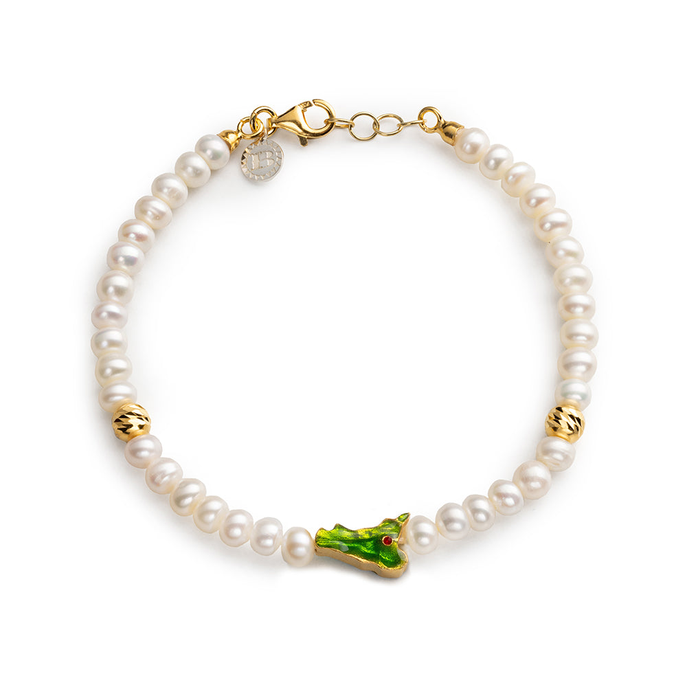 Bracciale Perle Mini Sicilia - Patanegioielli