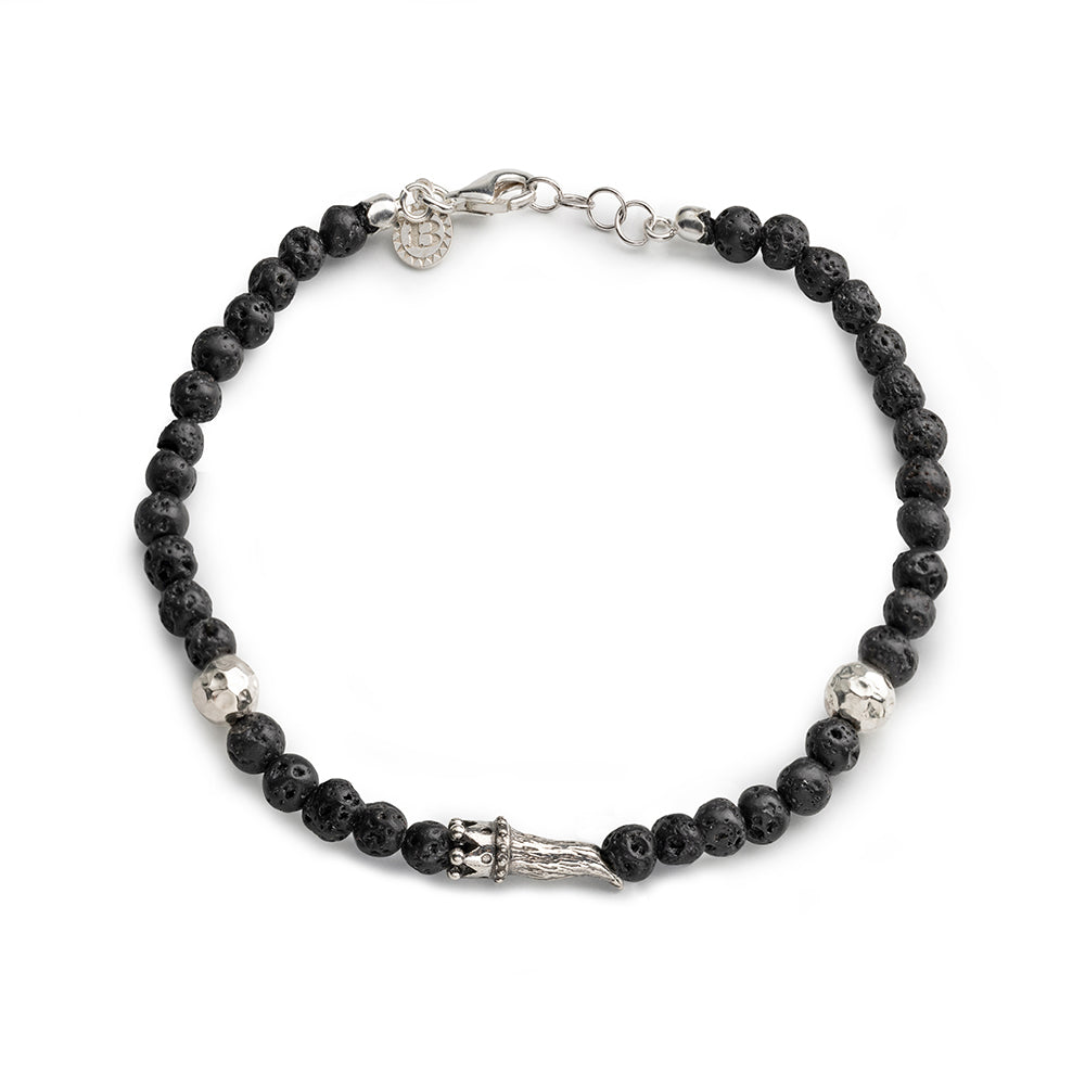 Bracciale Lava Corno - Patanegioielli
