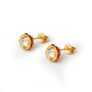 Orecchini Mini Tamburello Gemma - 20001470