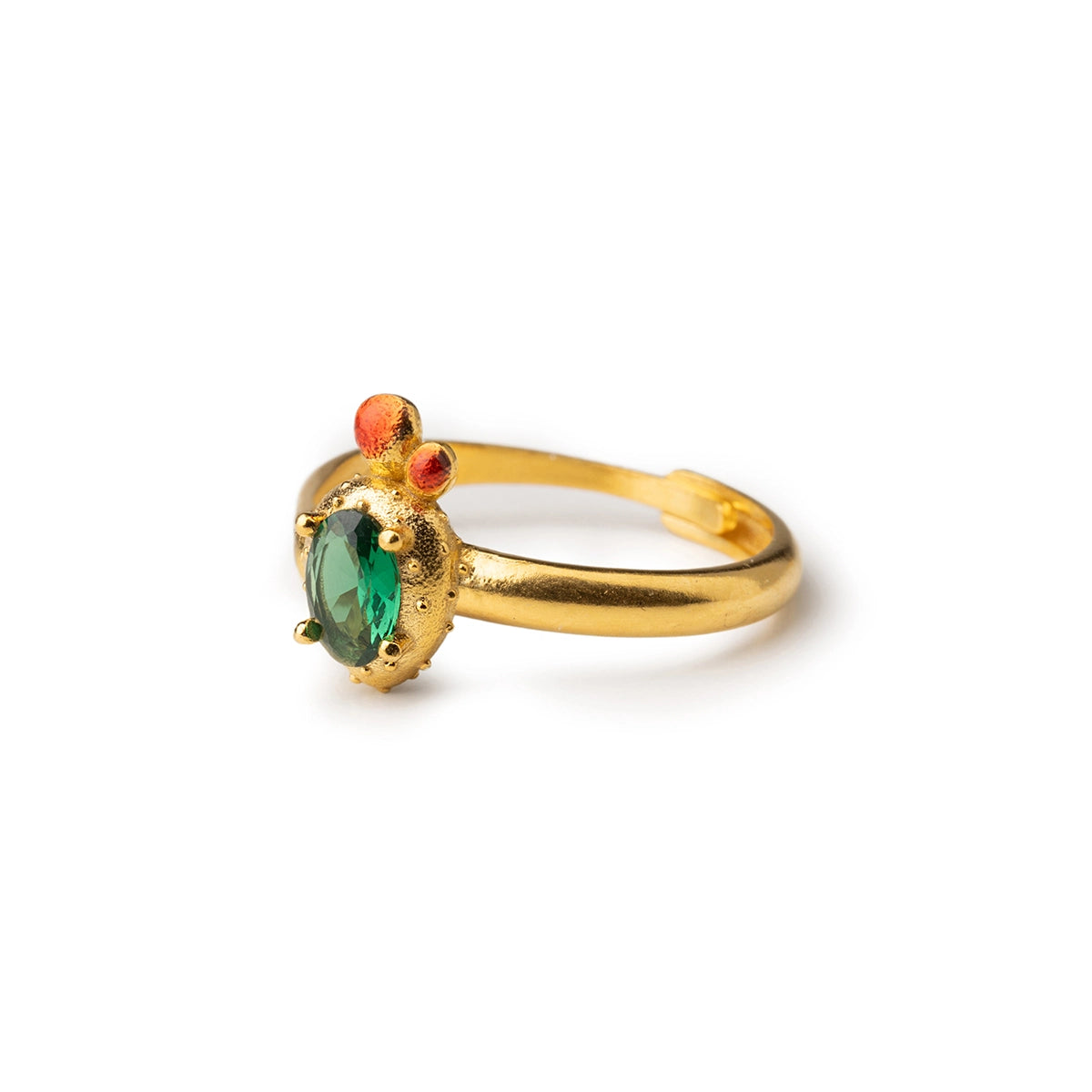 Anello Mini Pala di Fico Gemma - 20001475
