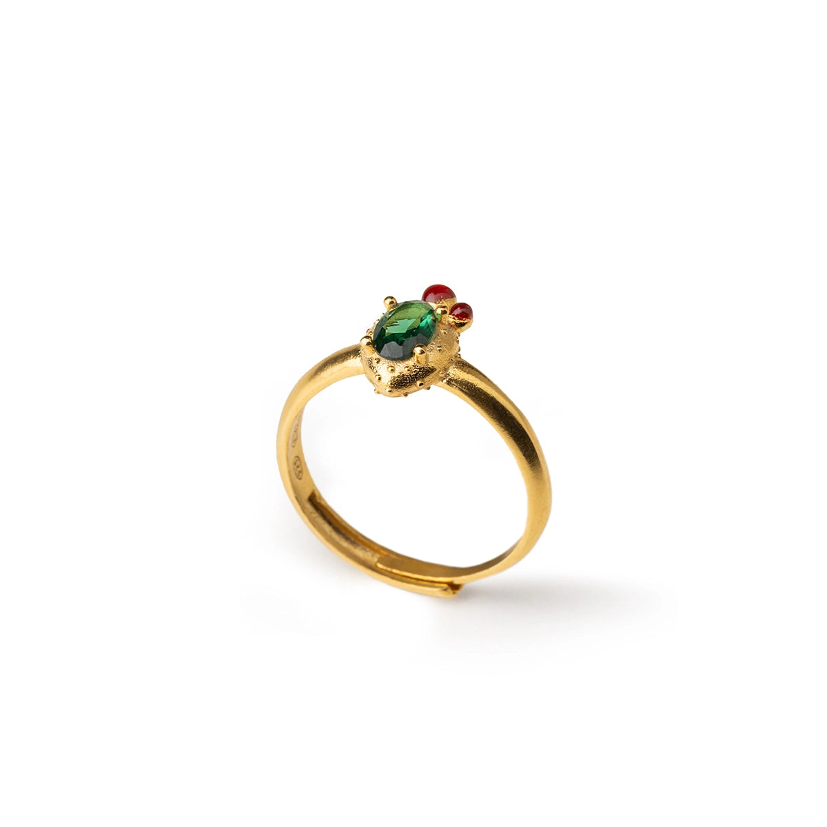 Anello Mini Pala di Fico Gemma - 20001475