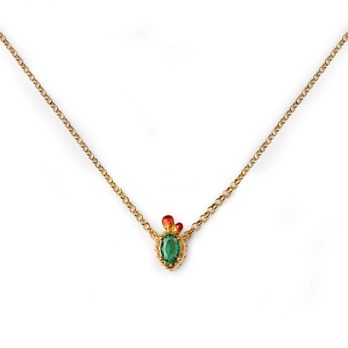 Collana Mini Pala di fico Gemma - 20001477