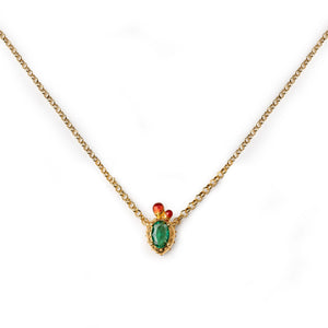 Collana Mini Pala di fico Gemma - 20001477