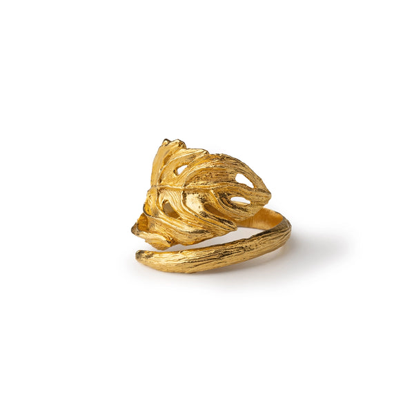 Anello Gold Monstera - 20001493 laterale