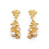 Orecchini Gold Rami di Perle - 20001510