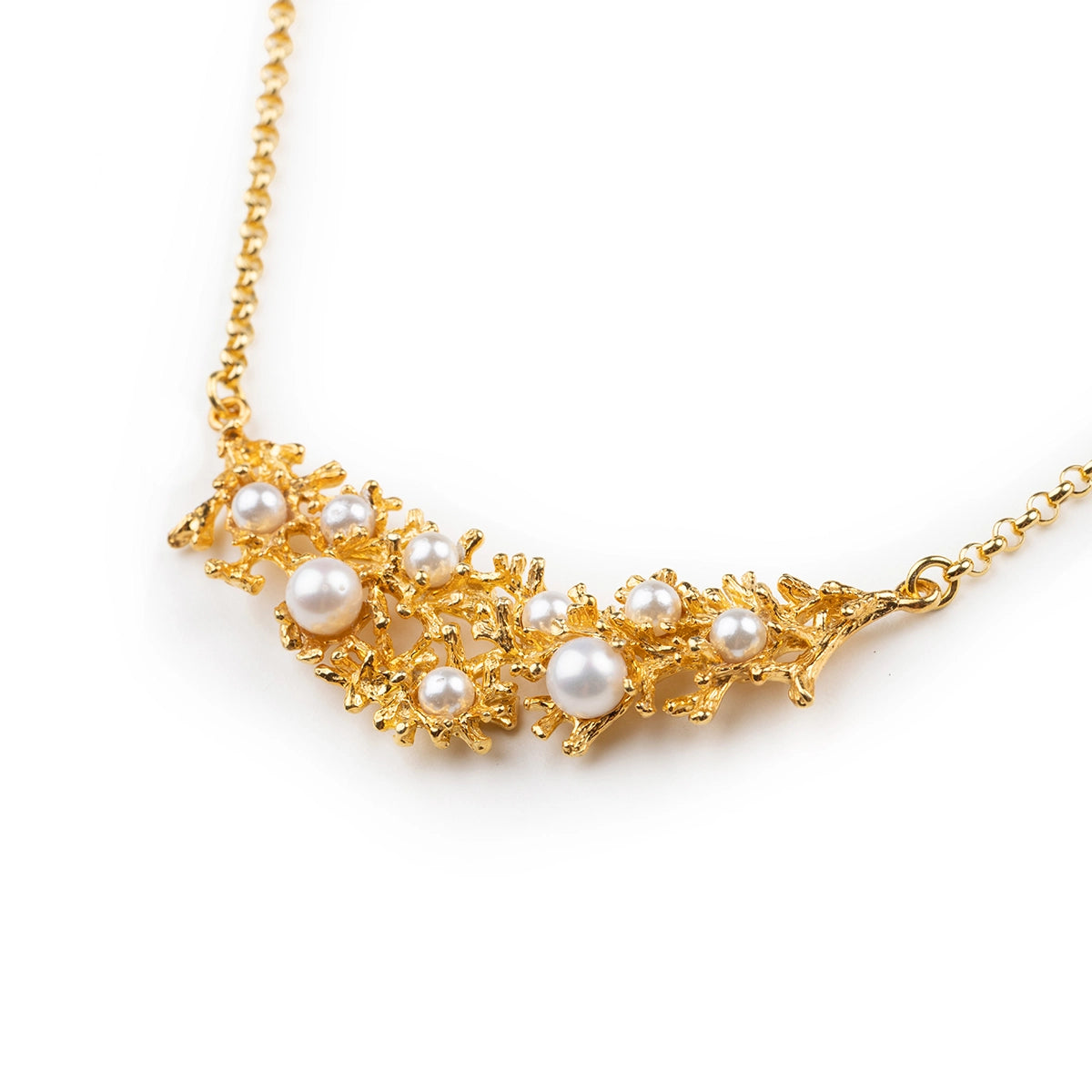 Mini Collier Gold Rami di Perle - 20001511