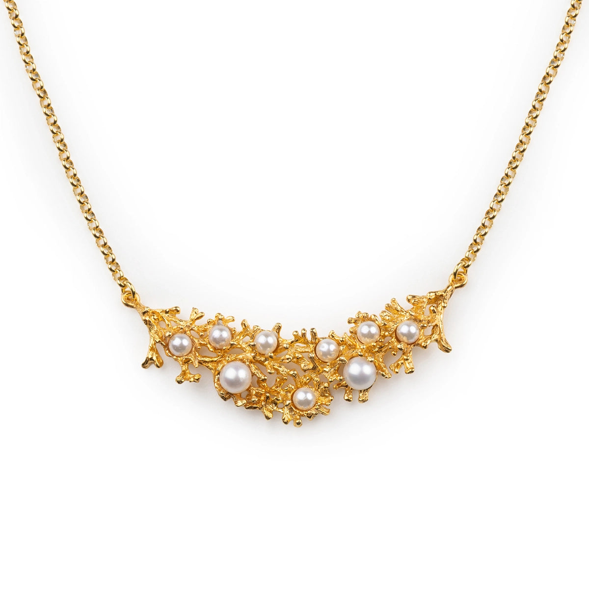 Mini Collier Gold Rami di Perle - 20001511