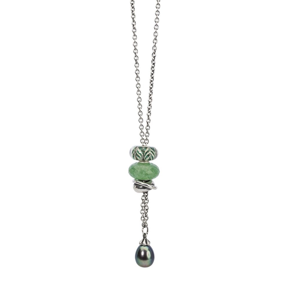 Collana Fantasia con Perla Pavone composta