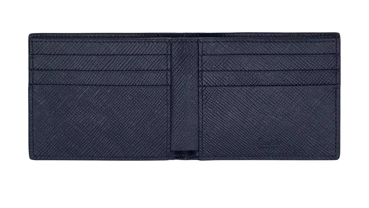 Portafoglio Pineider con 6 Scomparti - Essenziale BLU interno