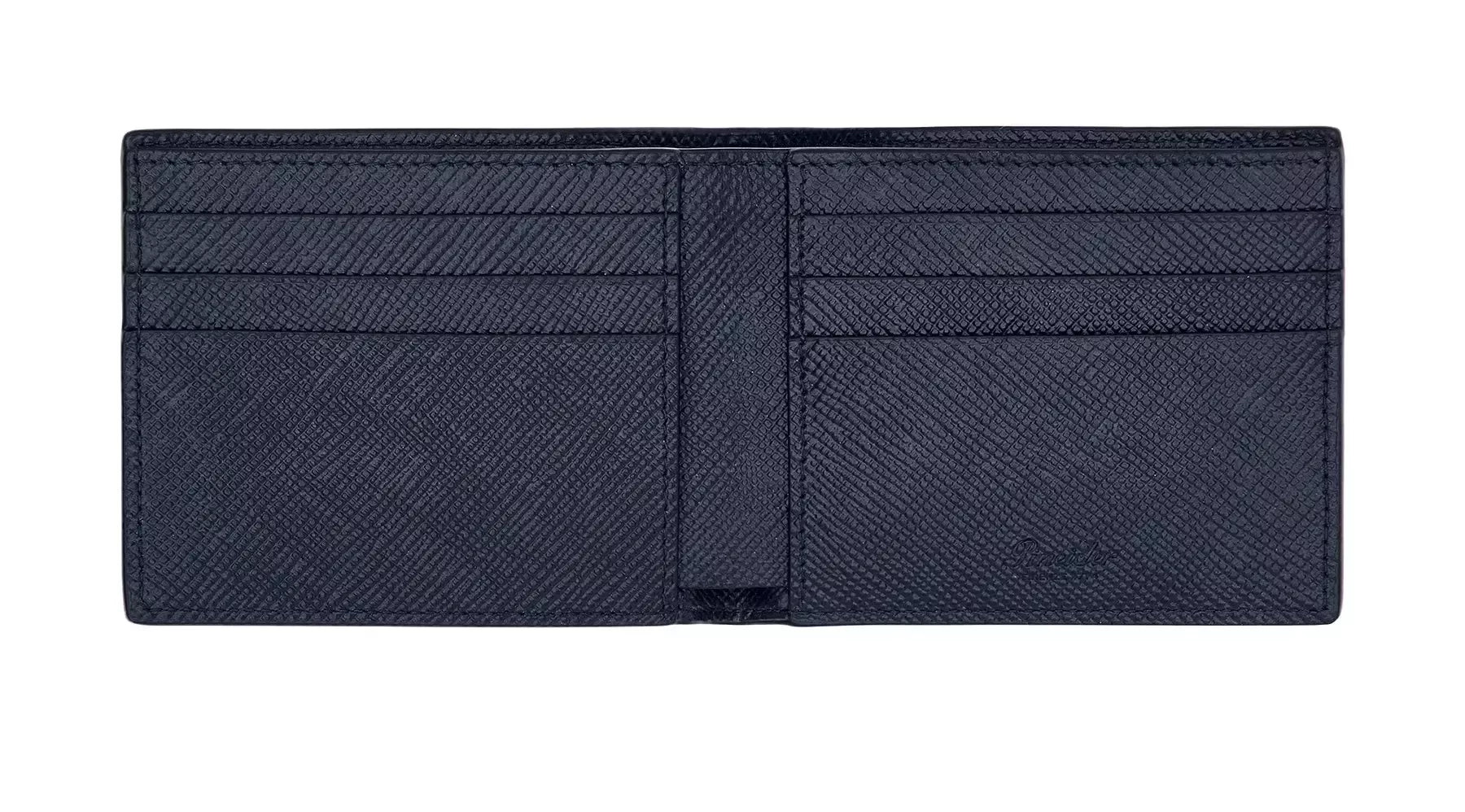 Portafoglio Pineider con 6 Scomparti - Essenziale BLU interno
