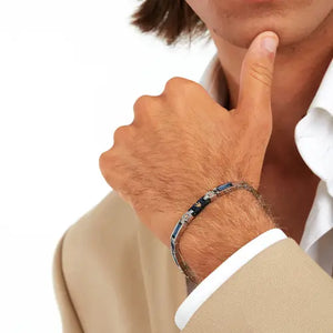BRACCIALE MASERATI CERAMIC - JM523ATZ33 indossato
