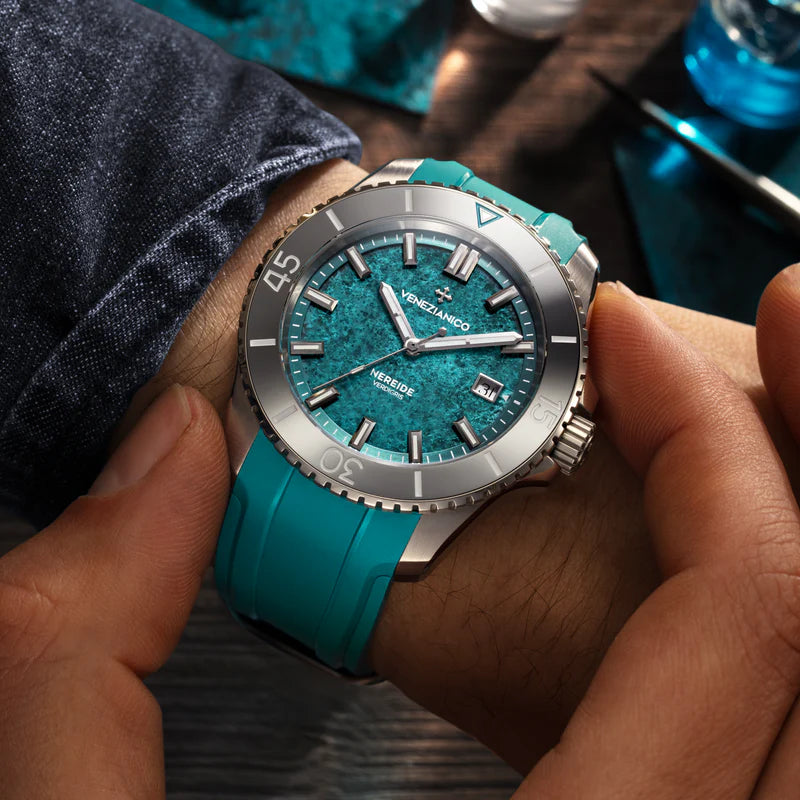 Orologio Venezianico - Nereide Verdigris - 4521549 indossato