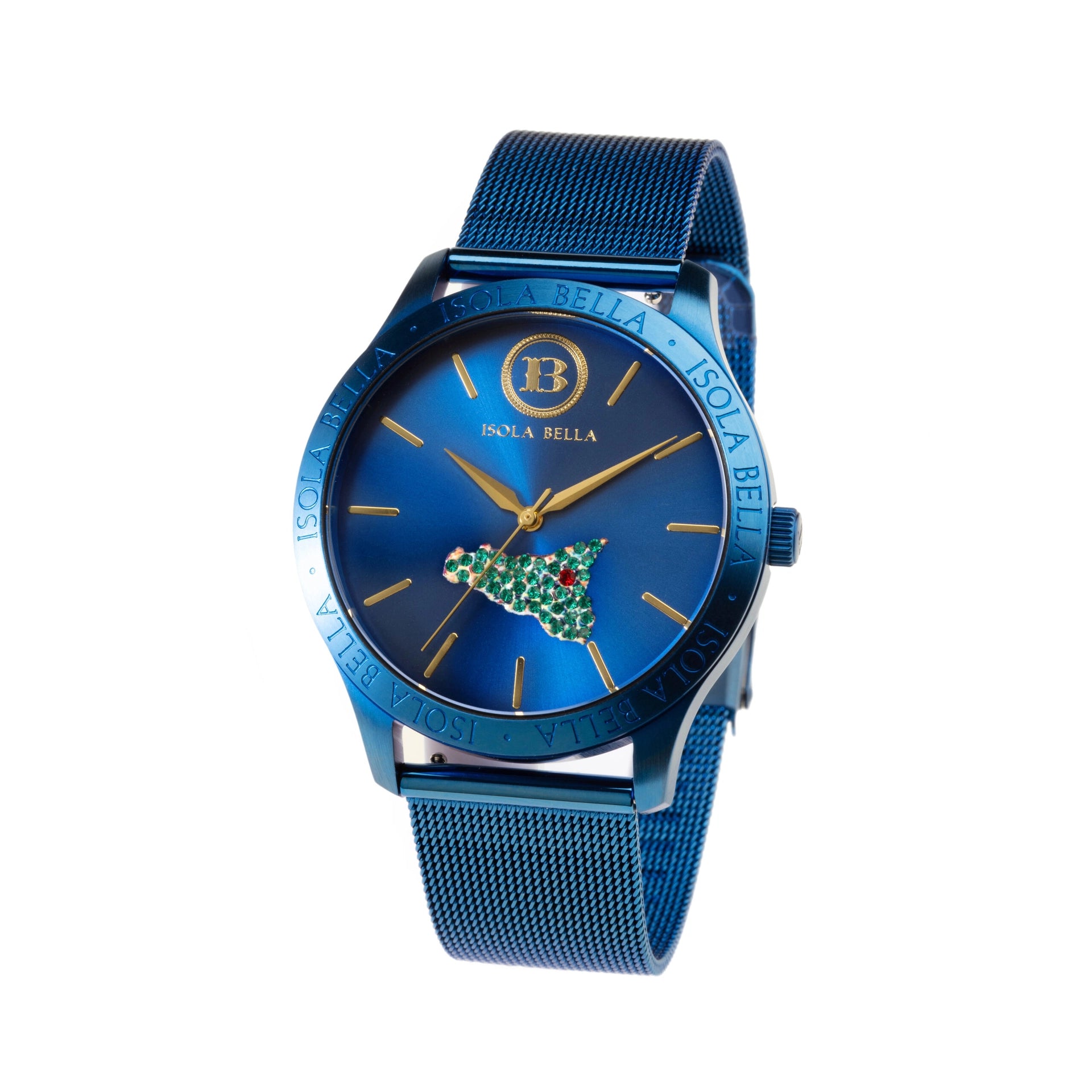 Orologio Isola Bella - Mini Sicilia Total Blu